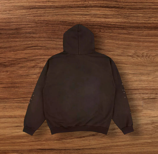 Spider Brown CJ Days Before The Rodeo Logo Hoodie