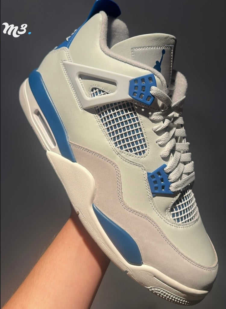 Jordan 4 Military blue