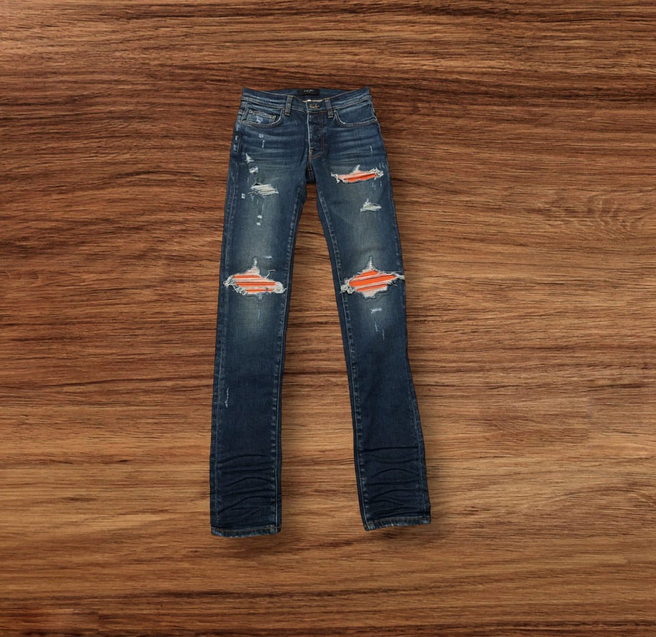 Blue & Orange MX1 Jeans