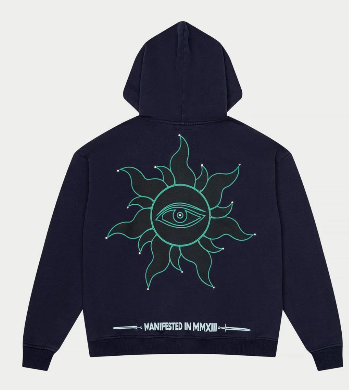 Godspeed Navy Sunken Liberty Zip Up Hoodie