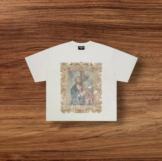 We Are Righteous Jesus Risen Tee Cream