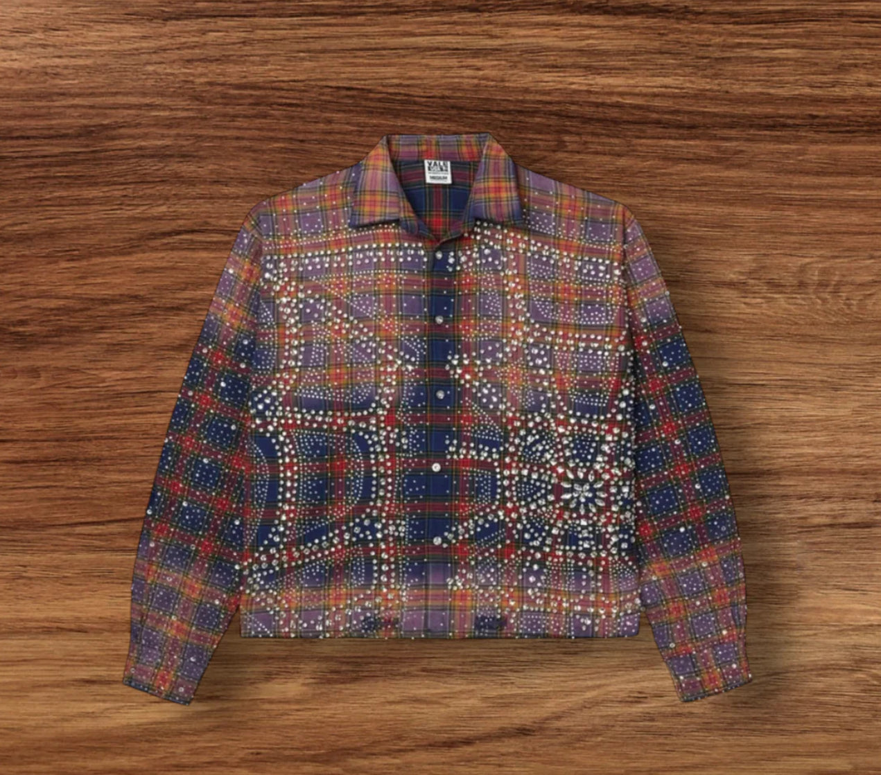 Vale Purple Fever Flannel