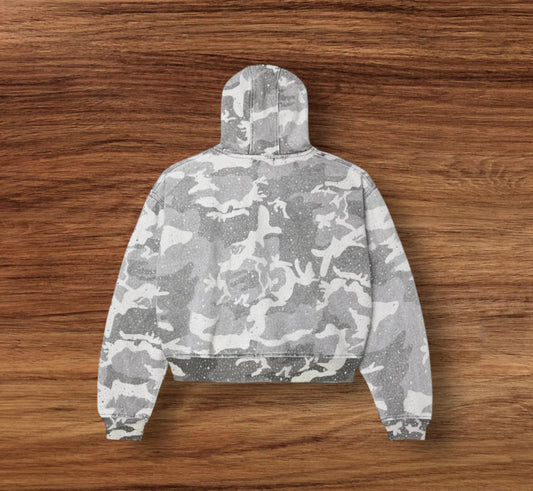 Vale Winter Crystal Camo Work Jacket
