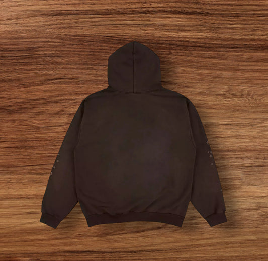 Spider Brown CJ Days Before The Rodeo Logo Hoodie